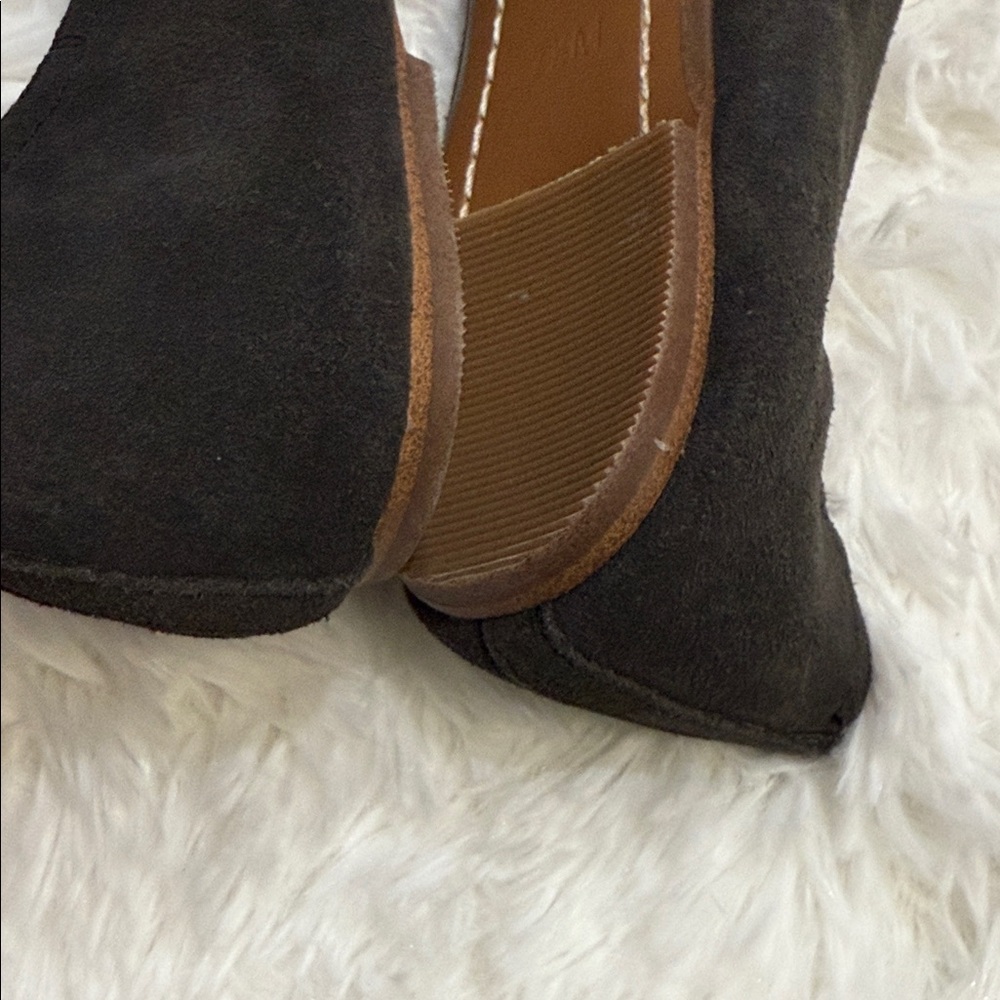 Latigo Basia Black Suede Embroidered Loafers Slip-On Flats Size 7.5M - Picture 9 of 14